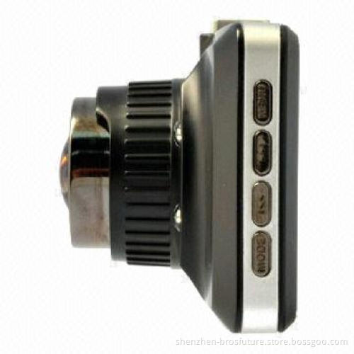 Car DVR with 2.7-inch Screen, Rather Beautiful and Light 4 IR Lights 1,080-pixel